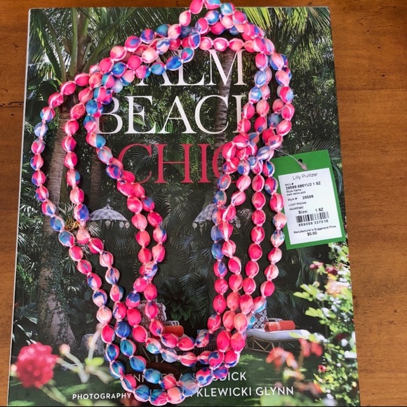 Lilly Pulitzer Aquadesiac long Pink & Blue Neckace - Picture 3 of 4